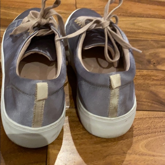 J/Slides NYC metallic silver platform sneaker 7.5 - Picture 3 of 7